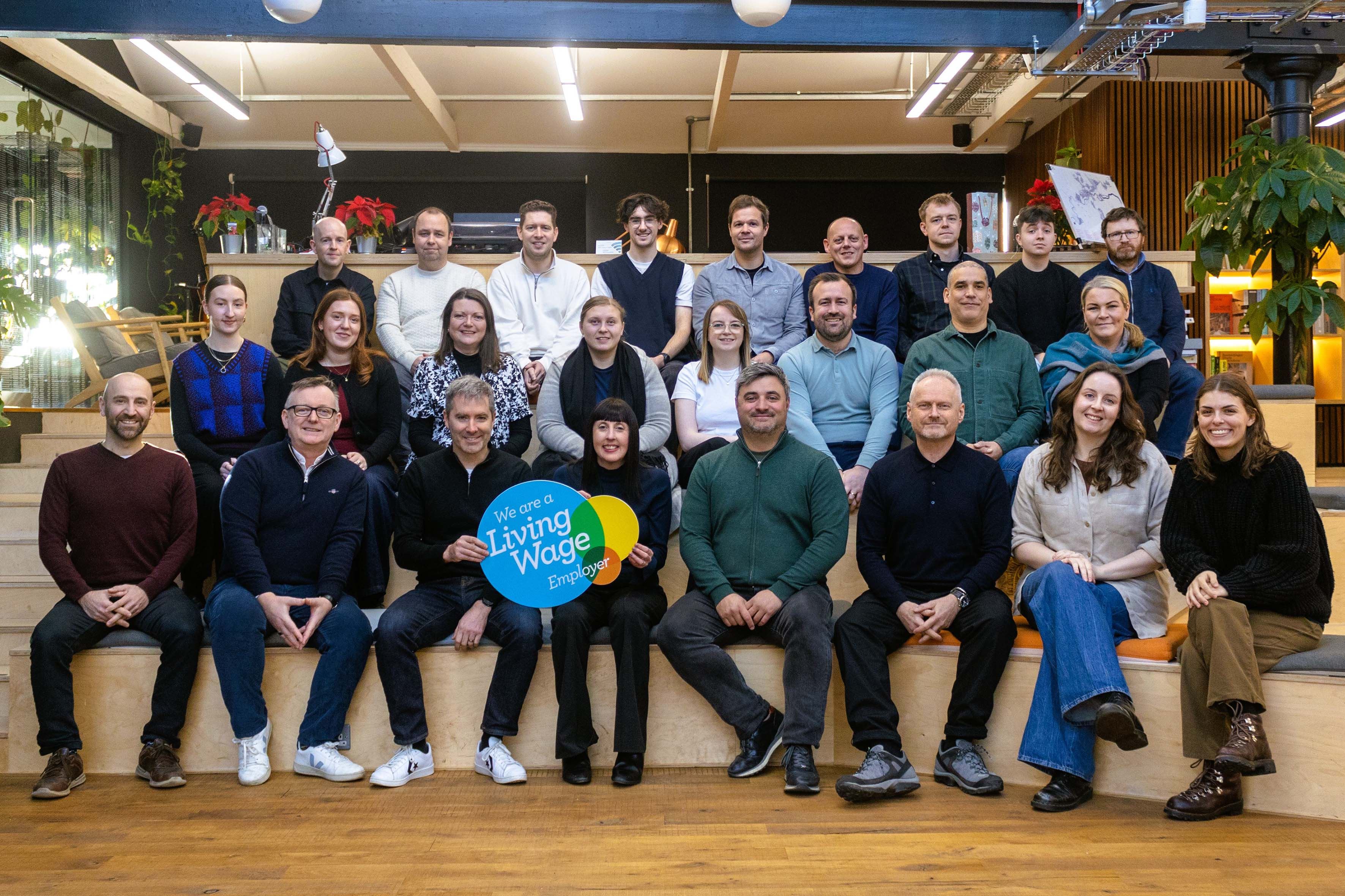 Threesixty Architecture Living Wage Logo